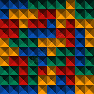 游戏Tetris像素砖块无缝模式背景彩色全游戏背景图片