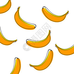 香蕉背景图片