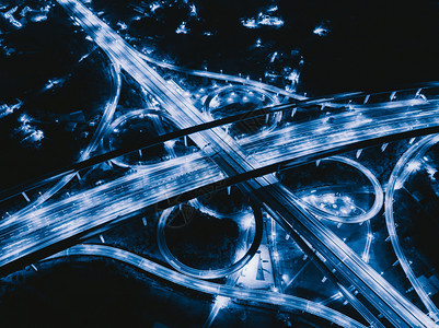 台湾立交桥空中视图图片
