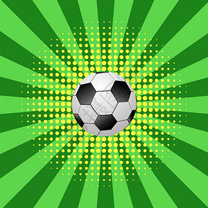 半调绿色黄背景上的足球图标半调绿色背景上的足球图标Phidetone绿色黄背景上的足球图标图片