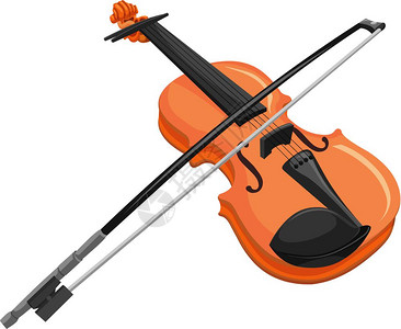 中提琴插画_ 中提琴卡通_ 中提琴插图_手绘_板绘_摄图网