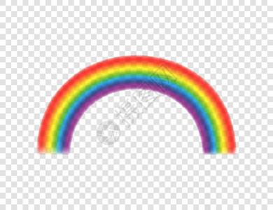 不同形状的彩虹图片
