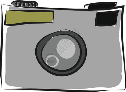 现代自动相机矢量图图片