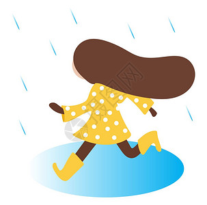 江画身着黄色彩裙子的小女孩侧面姿势滑板穿着白色波尔卡设计头发松散