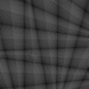 灰色条形图案黑暗背景上的瓦维丝带图案曲线纹图片