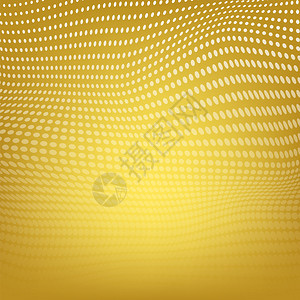 抽象多边空间连接点大数据连接结构多点纹理的网格多角空间连接结构的低多面黄色背景连接点的网格纹理的网格背景图片