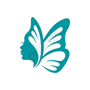 国外美女捂半张脸插画