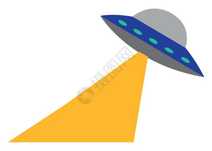 UFO矢量或颜色插图的剪贴板图片