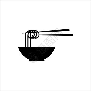 西安小吃biangbiang面插画