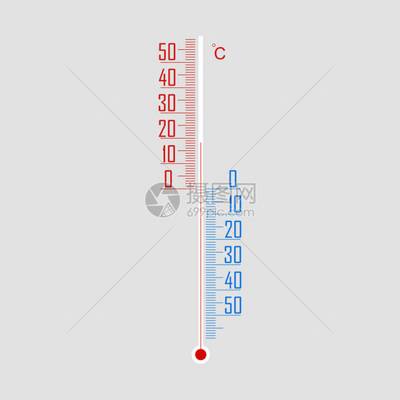 平面设计中的温度矢量图标温度计Eps10温度计矢量图标温度计图片