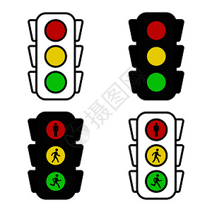 交通信号灯图片