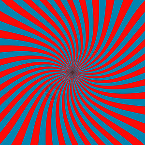 红蓝螺旋形射线矢量设计背景图片