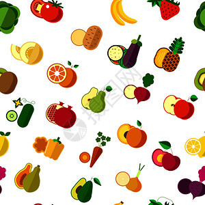 香蕉和草莓熟梨胡萝卜阿伏卡多和胡萝卜黄瓜椒基维含洋葱的豆贝因图片