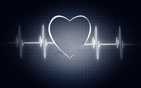 生命线作为心脏形状3D转化的生命线插图图片