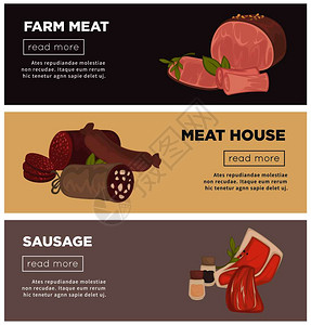 香肠和肉食类产品图片