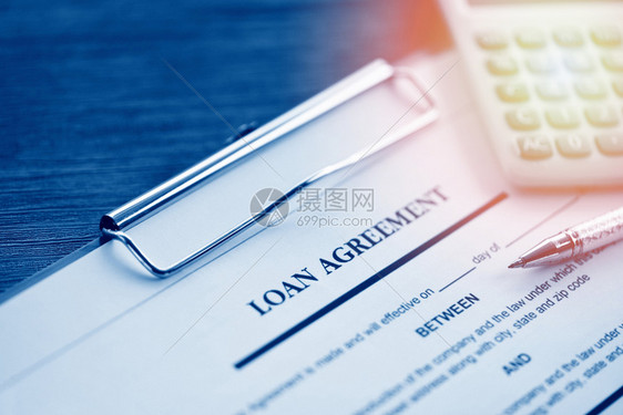 贷款人和借通过书面金融帮助贷款谈判获得商业文件抵押贷款核准图片