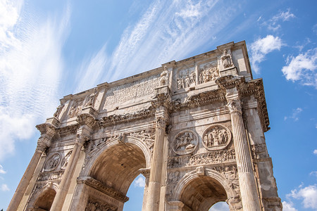 罗马最大的胜利拱门图片