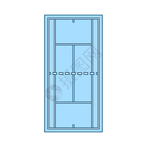 网球场标记图片