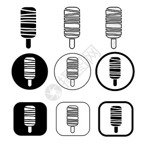 简单的IceCream图标集图片