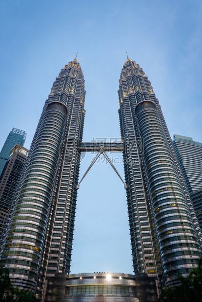马来西亚2018年4月日马来西亚吉隆坡Petronas双塔图片