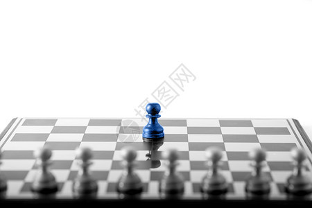 象棋商业概念领导团队合作和成功背景图片