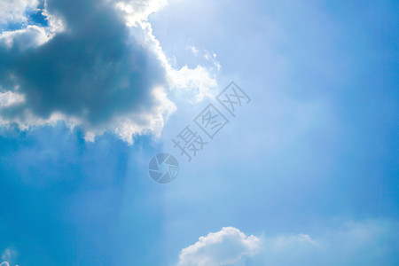 有云幕背景的清空天图片素材