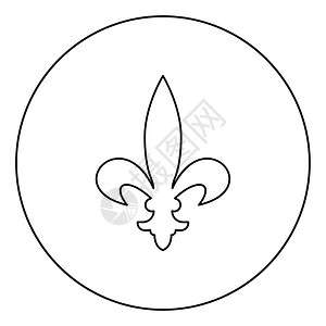 形黑颜色矢量说明平板风格简单图像圆环形黑颜色矢量说明平版图像插画