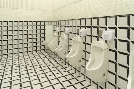 在公共厕所的检查室餐厅或旅馆购物中心的洗手间室内装饰设计图片