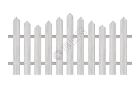 Picket栅栏木质纹理圆形边缘矢量储说明picket栅栏矢量说明图片