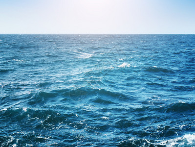 深蓝海自然构成图片