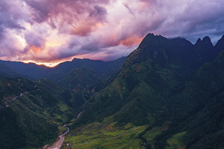 番西邦峰植物背景高清图片