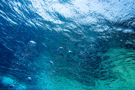 蓝色空间场景背景