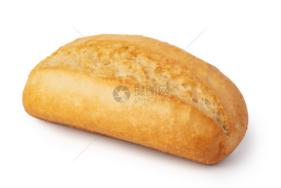 美味新鲜的面包三明治孤立在白色背景上美味新鲜的面包图片
