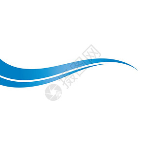 波浪线插画_波浪线卡通_波浪线插图_手绘_板绘_摄图网