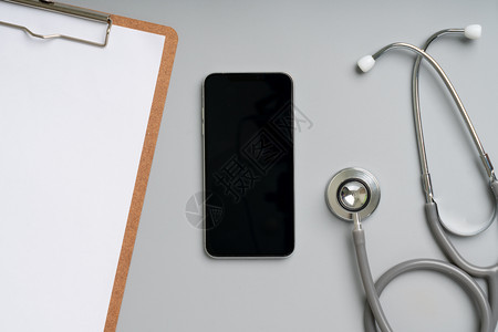智能电话在线医疗保健应用程序图片