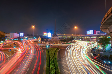 泰国曼谷市中心街景图片