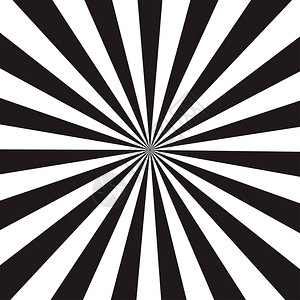 东南亚阳光彩色射线反转抽象设计模板有白色和黑背景用于装饰设计插画
