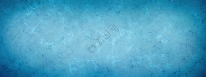 优美的蓝色大理石纹水平空背景奢华古董卡旧的模糊纹理壁纸网站背景传统纹理的网络横标头板复制空间图片