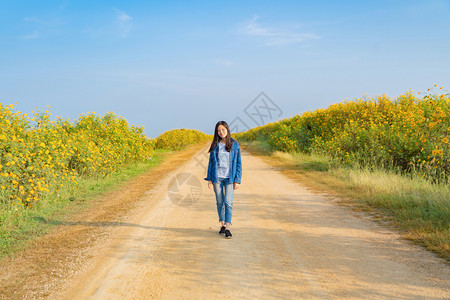 在泰国Lumpang的MaeMoh度假旅行期间高清图片