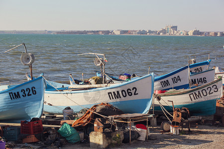 保加利亚Pomorie2019年月3日保加利亚东南部Pomorie是保加利亚黑海岸南部BurgasBay的一座小罗奇半岛上的Po图片