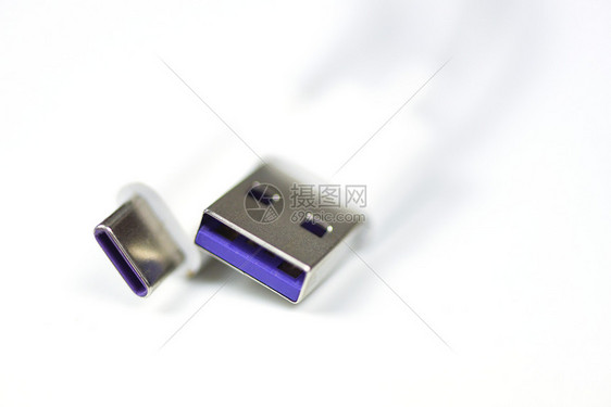 C型电适器新的快速USB型C港口和电缆技术快速收费图片