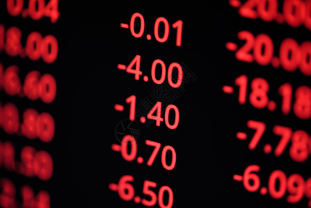 红色楼梯证券外汇市场损失交易图表分析投资指标商业图表财务委员会编号的图表减去显示危机股票崩溃的显示危机股票崩溃红价图表货币损失和风险背景