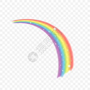不同形状的彩虹套装在上矢量存插图不同形状的彩虹套装在上矢量存插图图片