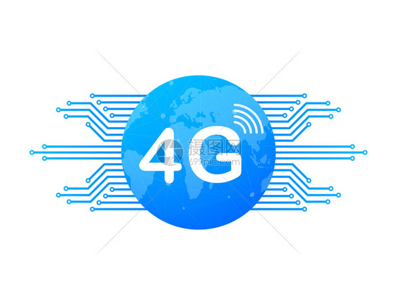 4g网络技术无线移动电信服务图片