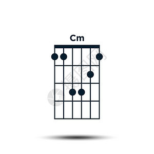 Cm基本吉他和弦图 图片