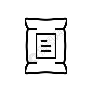 人民大会堂顶水泥袋图标插画