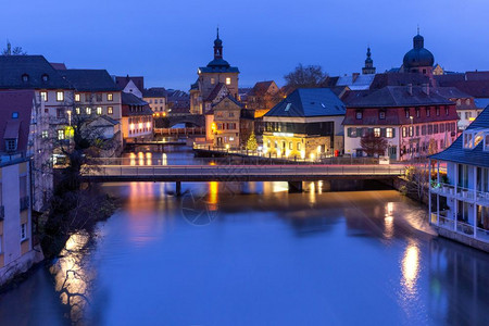 德国上佛朗哥尼亚州巴伐利邦贝格巴伐利亚上佛朗哥尼德国巴伐利班伯格老城图片