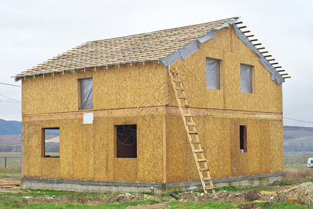 建造SIP板木房建筑设计要素图片
