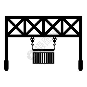 集装箱起重机货物集装箱机货物端车集装箱图片