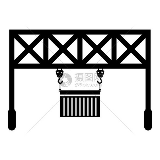 集装箱起重机货物集装箱机货物端车集装箱图片